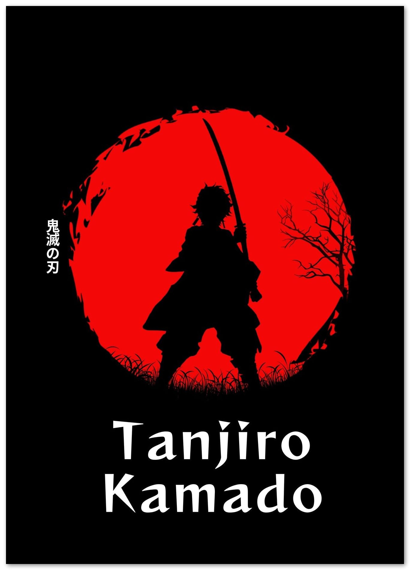 Tanjiro Japanese Silhouette - @VickyHanggara