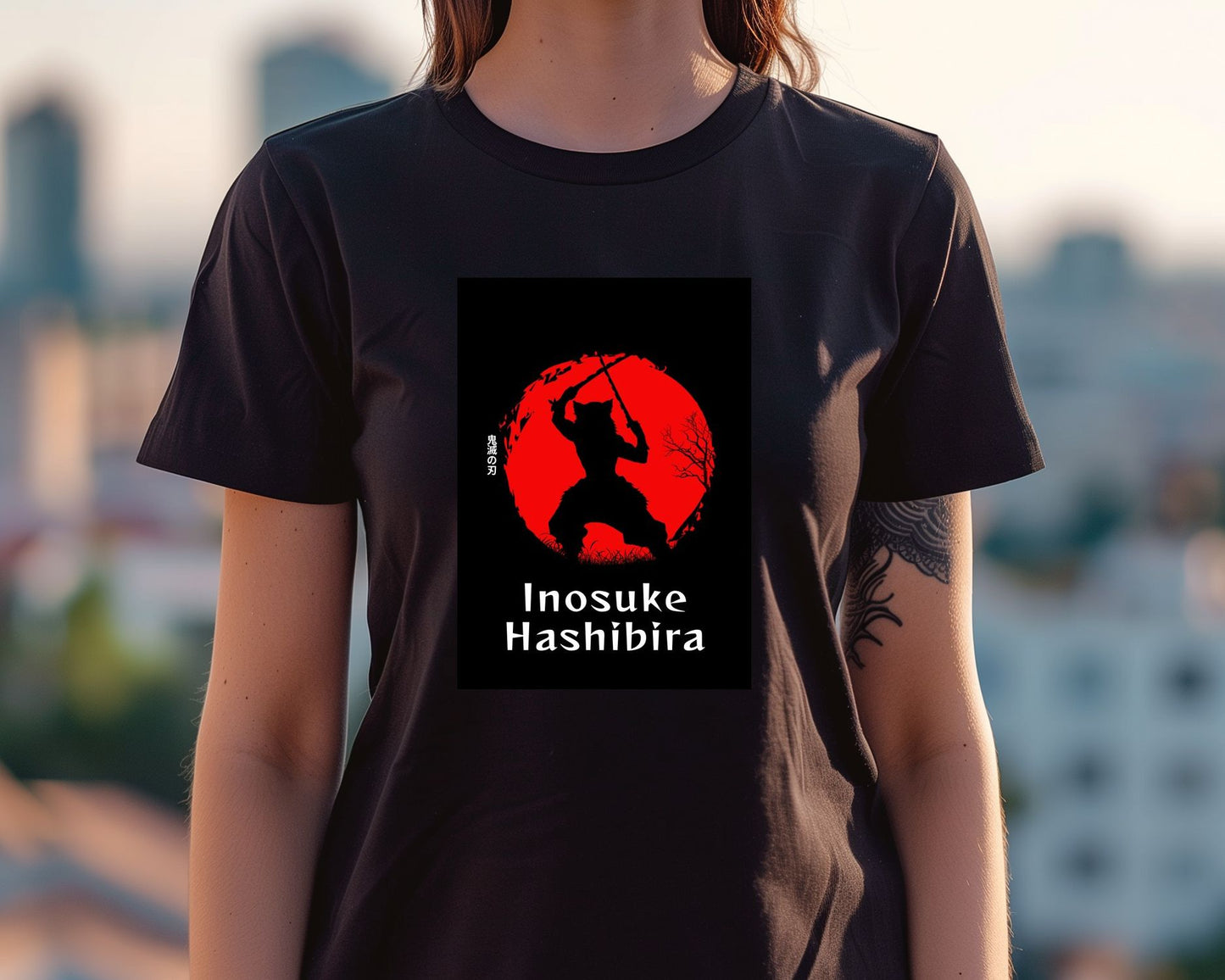Inosuke Japanese Silhouette - @VickyHanggara