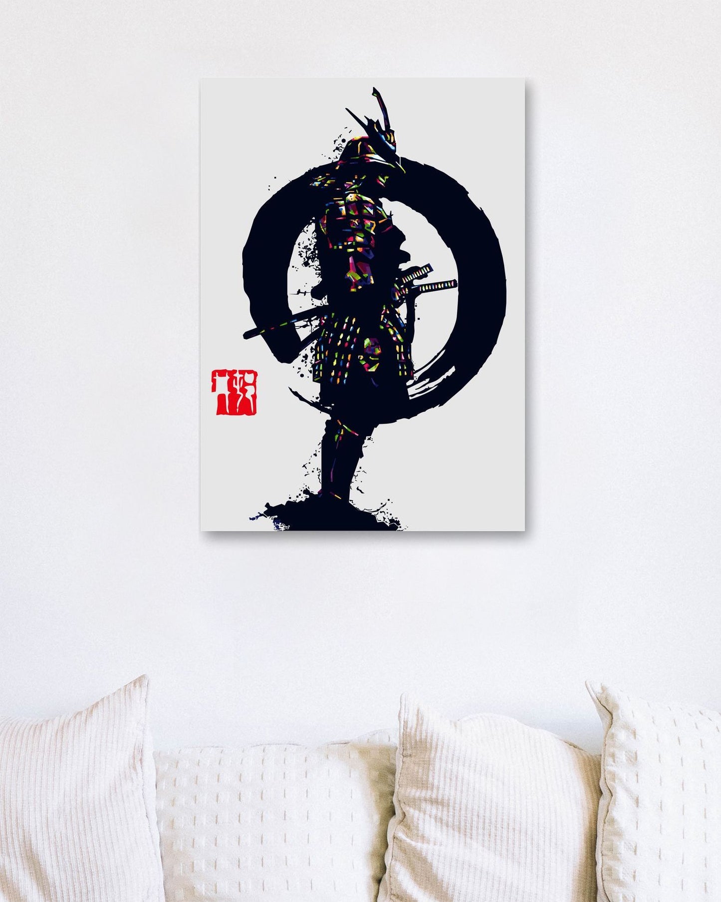 Samurai Pop art - @MKSTUDIO