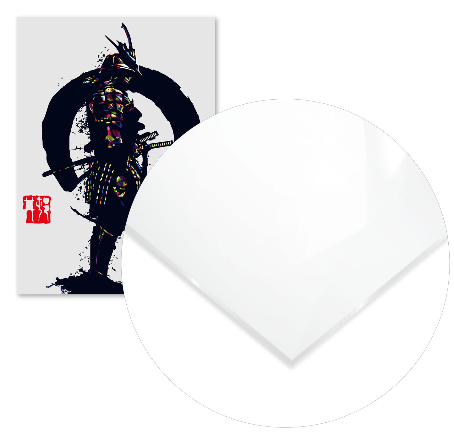 Samurai Pop art - @MKSTUDIO