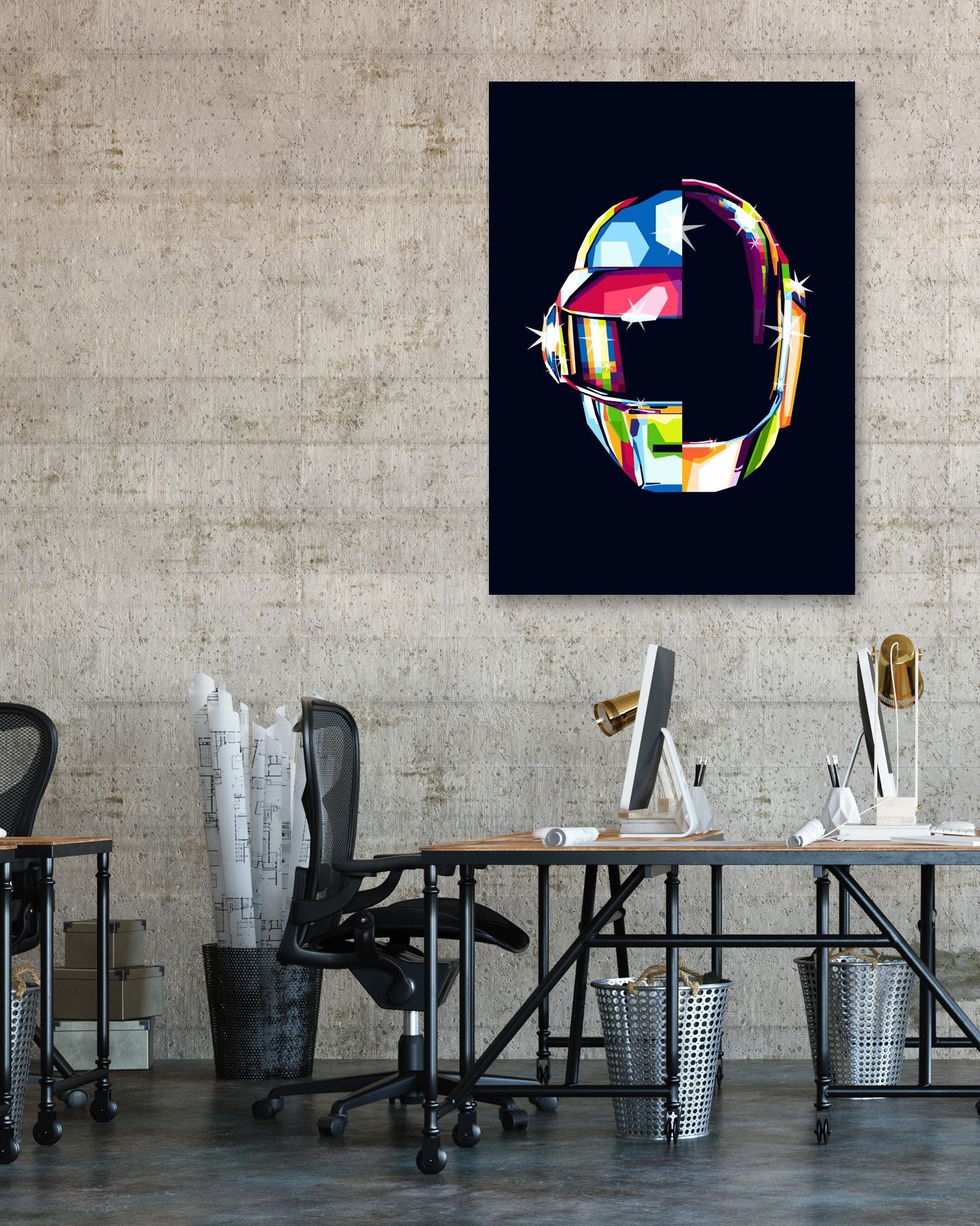 Daft Punk Helmet - @MKSTUDIO