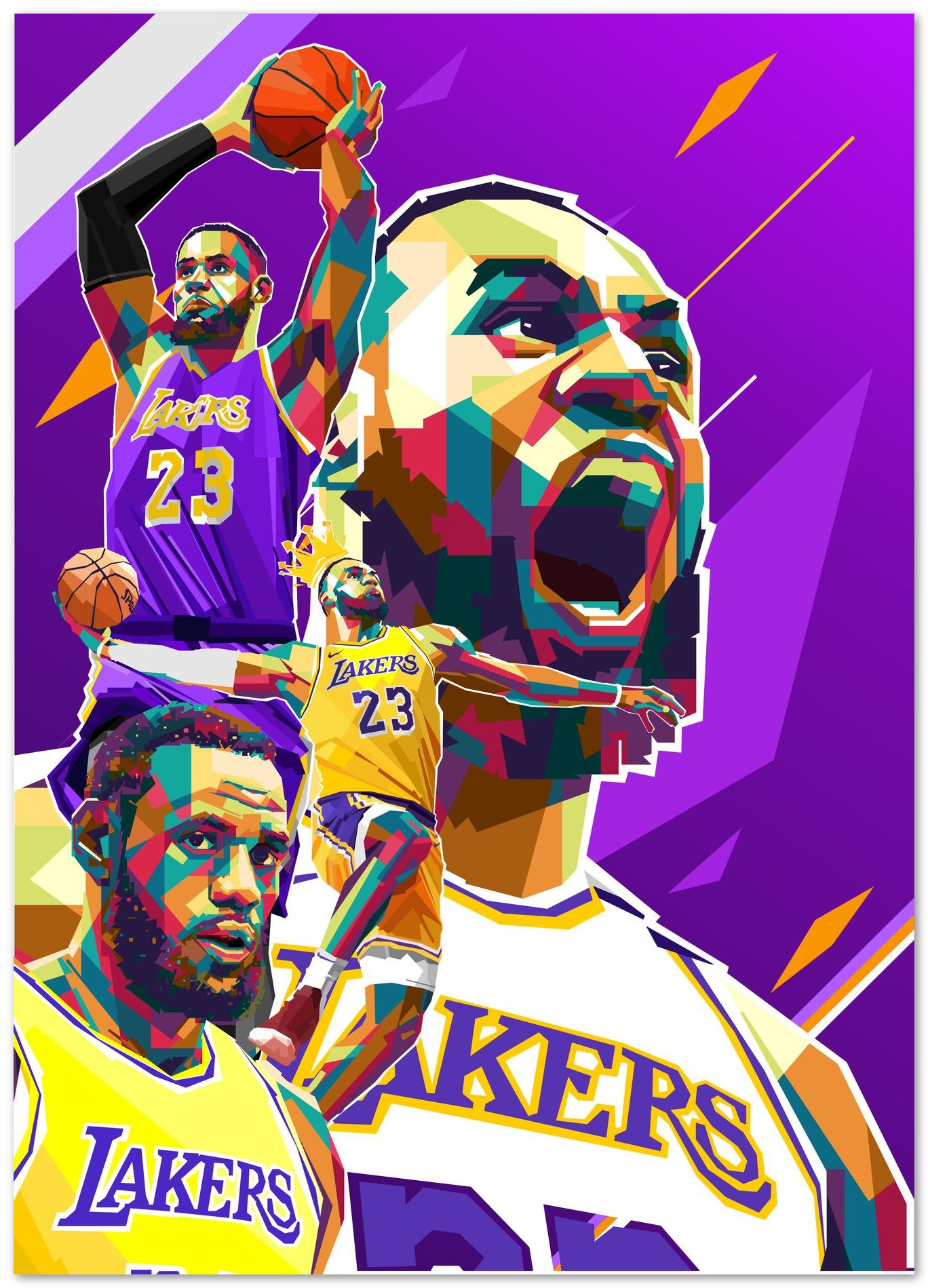 lebron james - @fillart