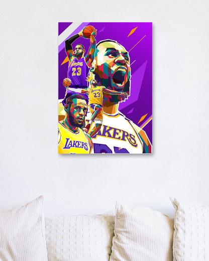 lebron james - @fillart