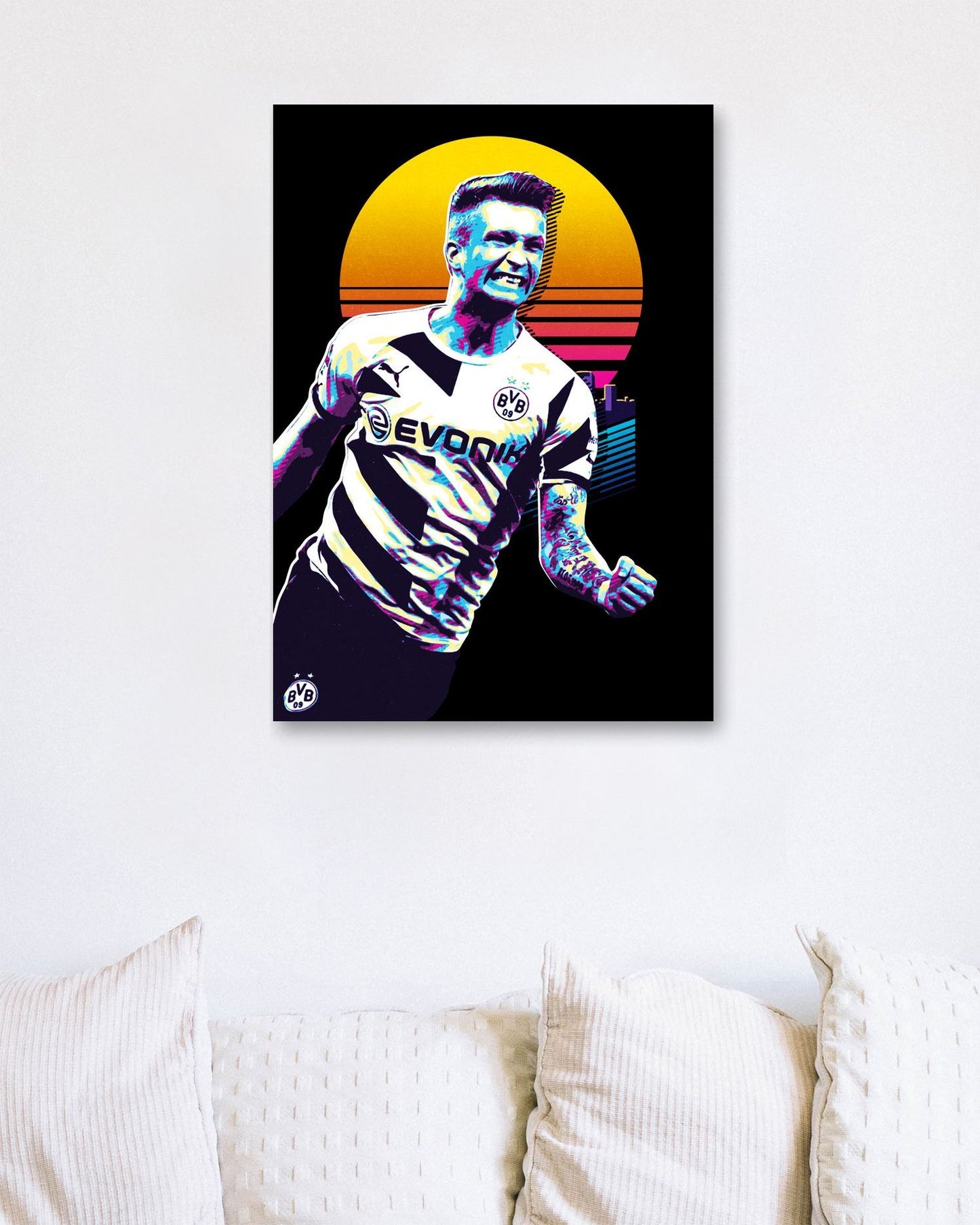 Marco reus retro black background - @Sandy15