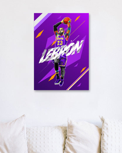 lebron james - @fillart