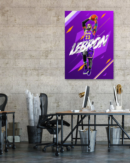 lebron james - @fillart