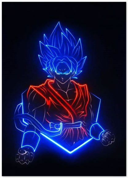 Goku Neon - @Comic41