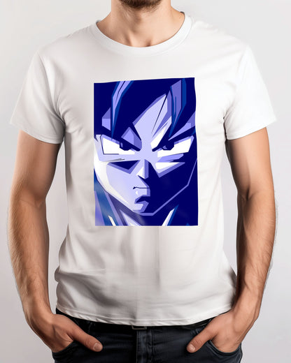 Son Goku Monochrome Navy Color - @WPAPbyiant