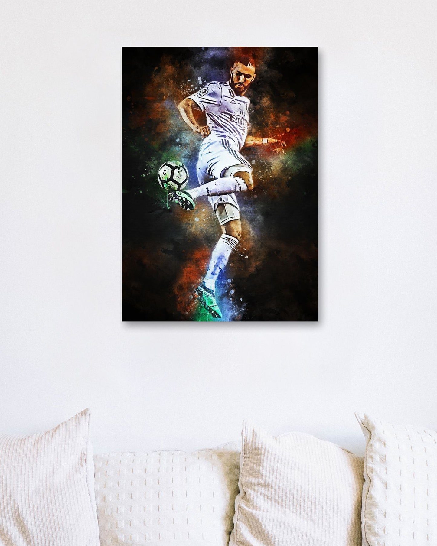 Splatter by Karim Benzema - @4147_design