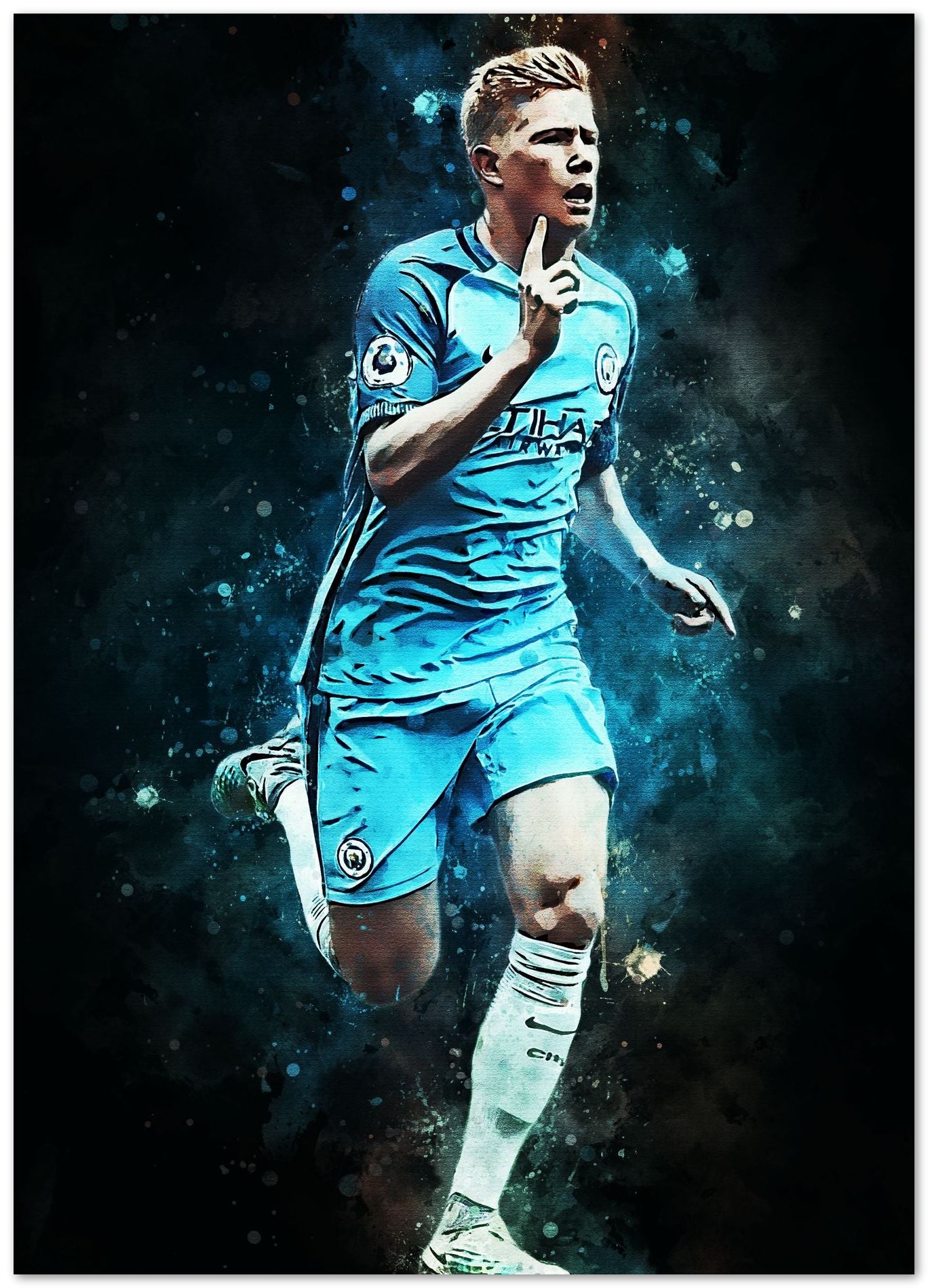 Splatter by Kevin De Bruyne - @4147_design