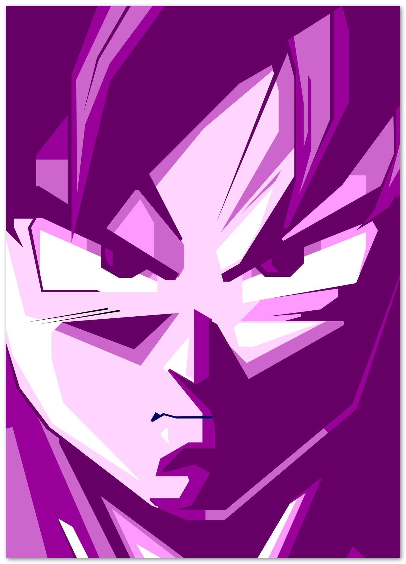 Son Goku in Plum Color - @WPAPbyiant