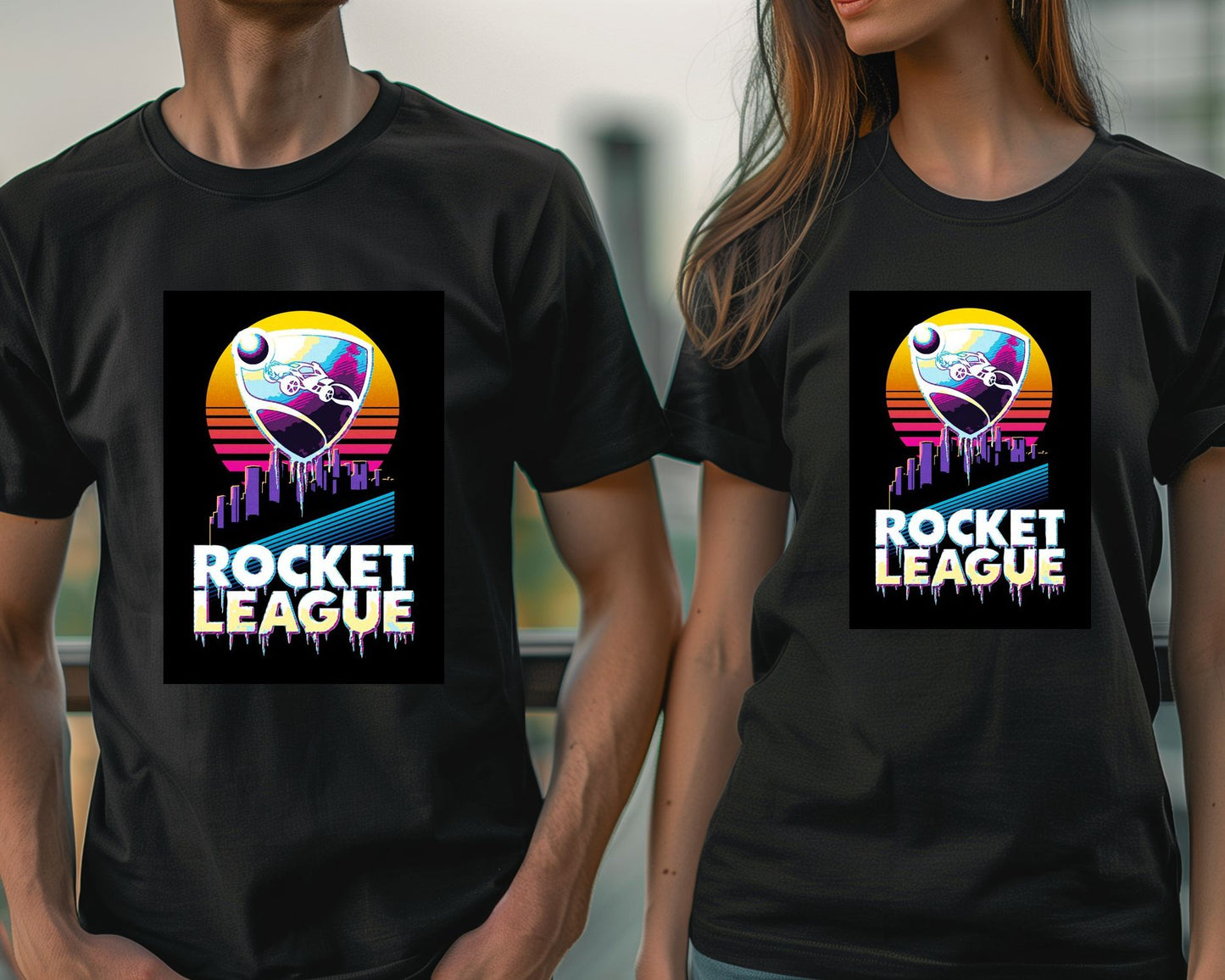 Rocket League in sunset - @Arthur