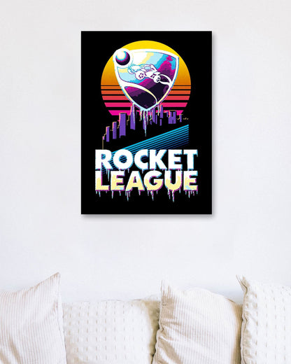 Rocket League in sunset - @Arthur