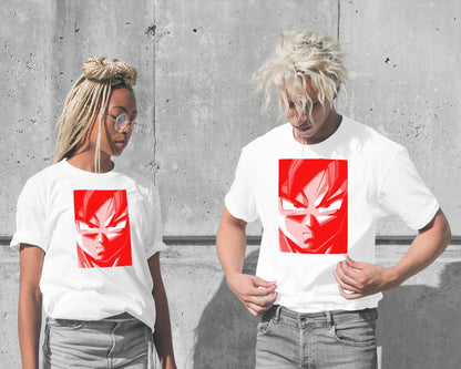 Son Goku in Monochrome Red - @WPAPbyiant