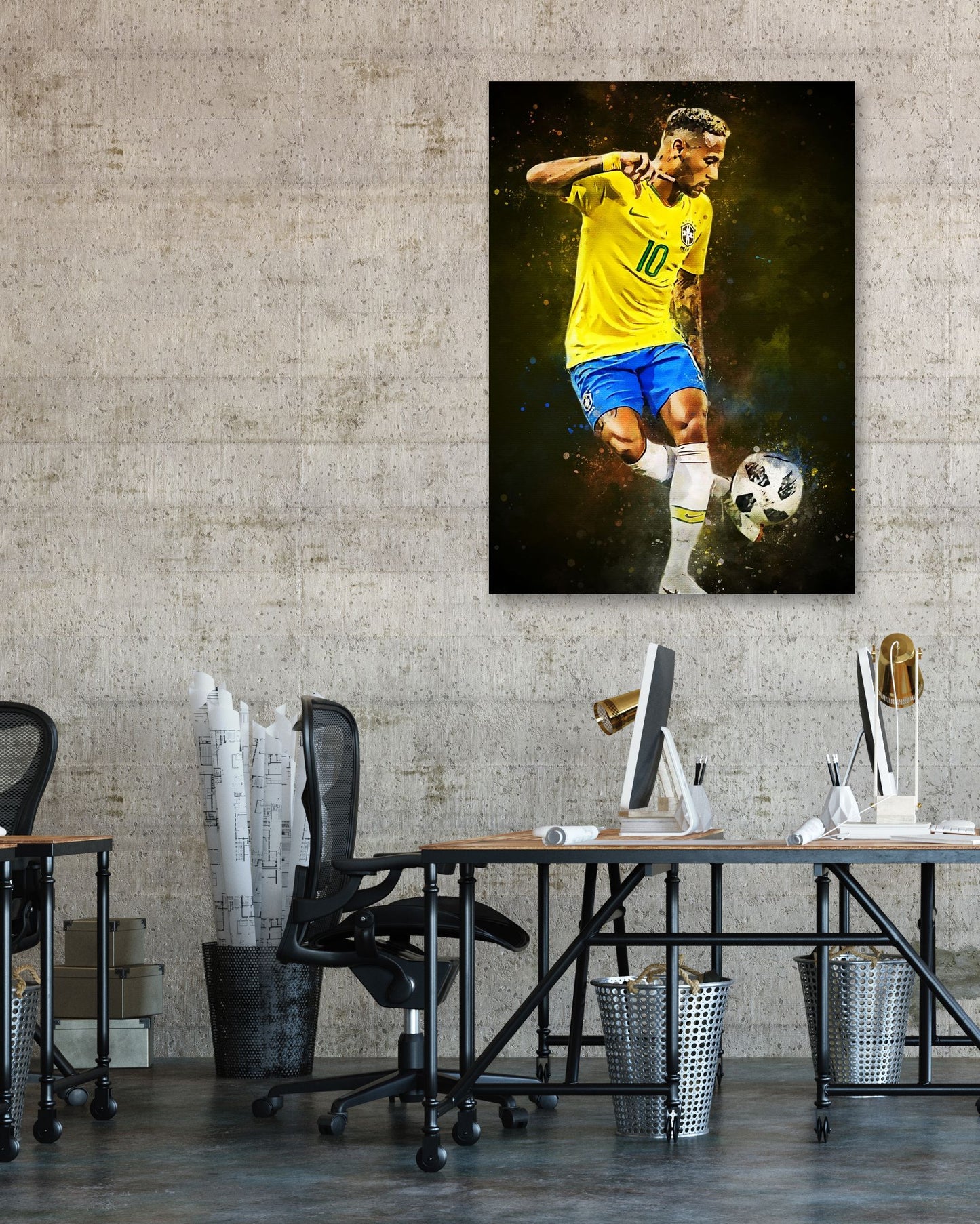 Splatter by Neymar - @4147_design