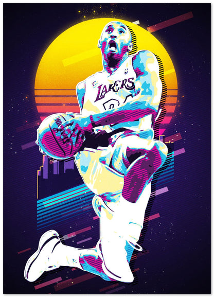 Retro style of kobe bryant - @Sandy15