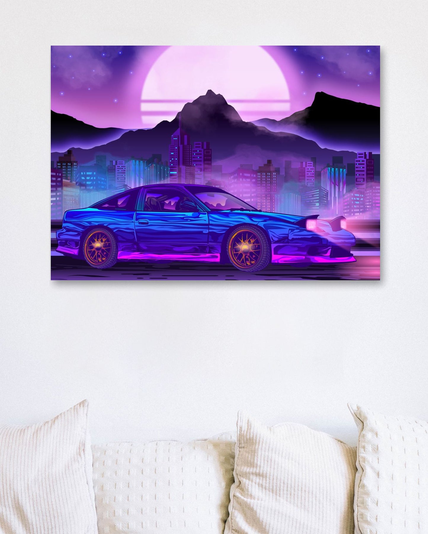 Mazda rx7 Tokyo City Synthwave - @IlhamQrov