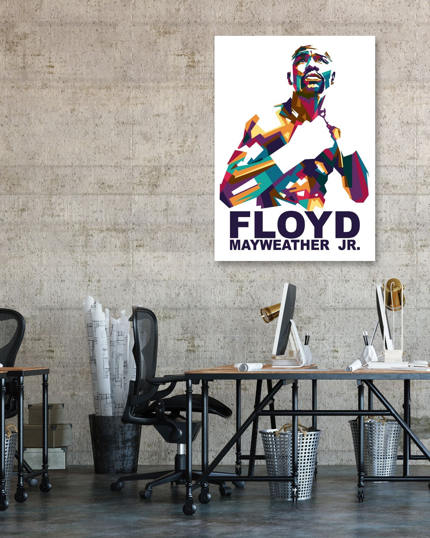 Floyd Mayweather JR - @fillart