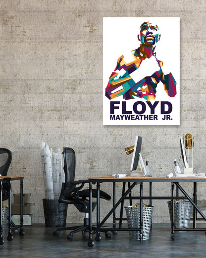 Floyd Mayweather JR - @fillart