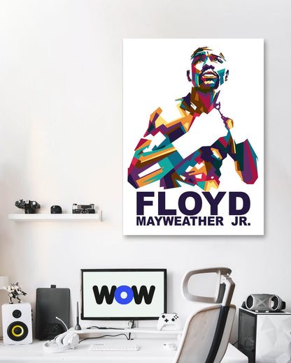 Floyd Mayweather JR - @fillart