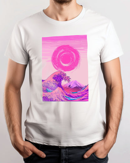 GREAT WAVE KANAGAWA FANTASY RETRO - @IlhamQrov