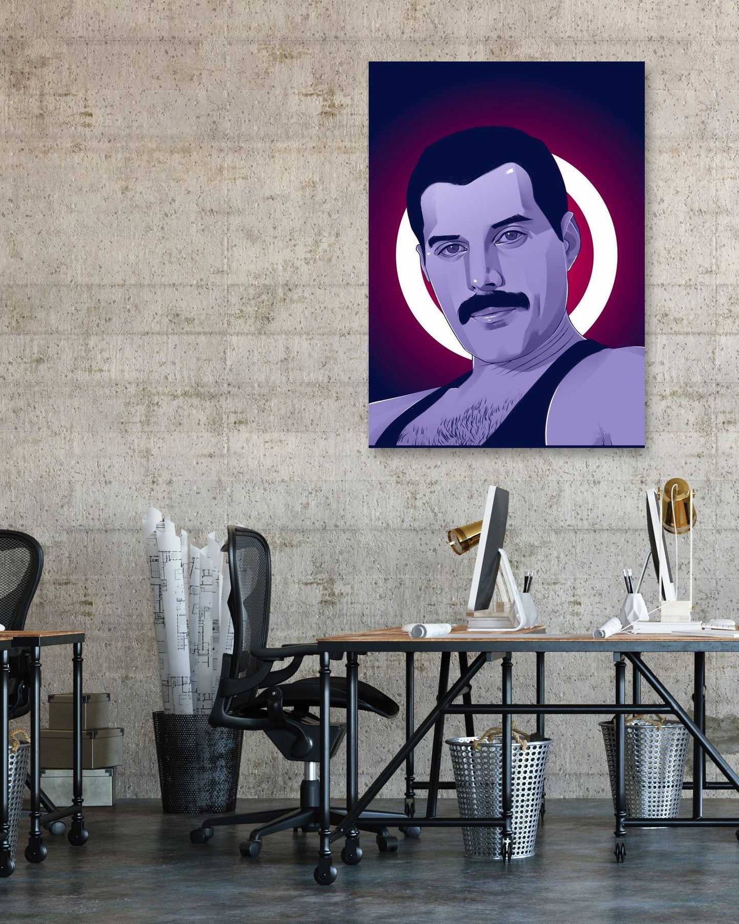 Freddie Mercury - @CraftStudio