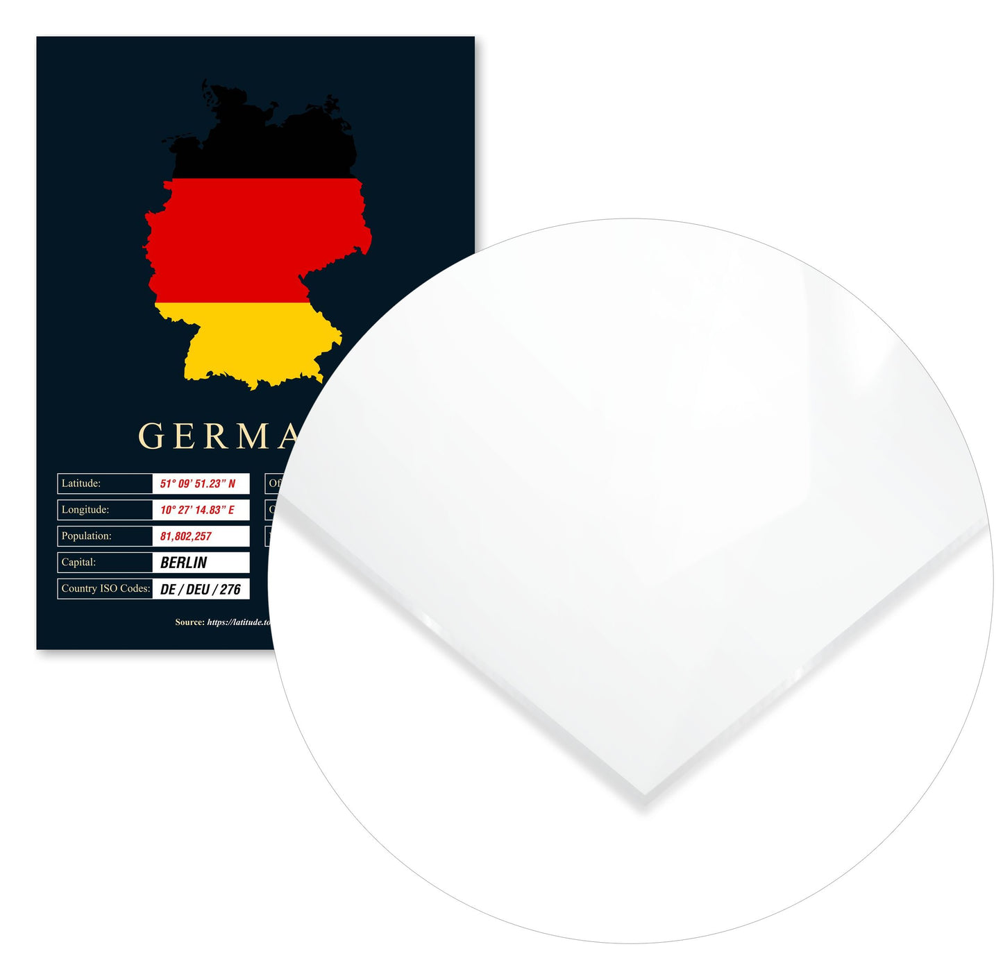 Map Area: Germany - @HidayahCreative