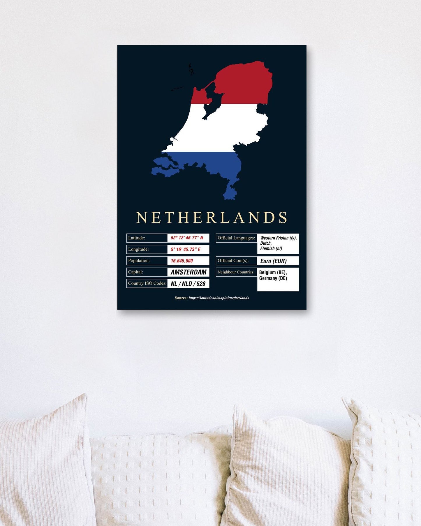 Map Area: Netherlands - @HidayahCreative