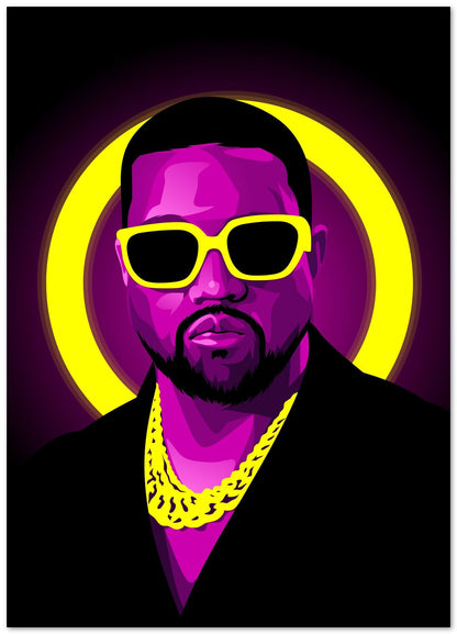 Kanye West Neon - @CraftStudio