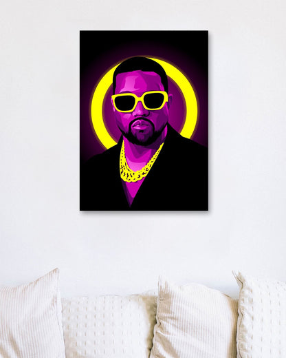 Kanye West Neon - @CraftStudio