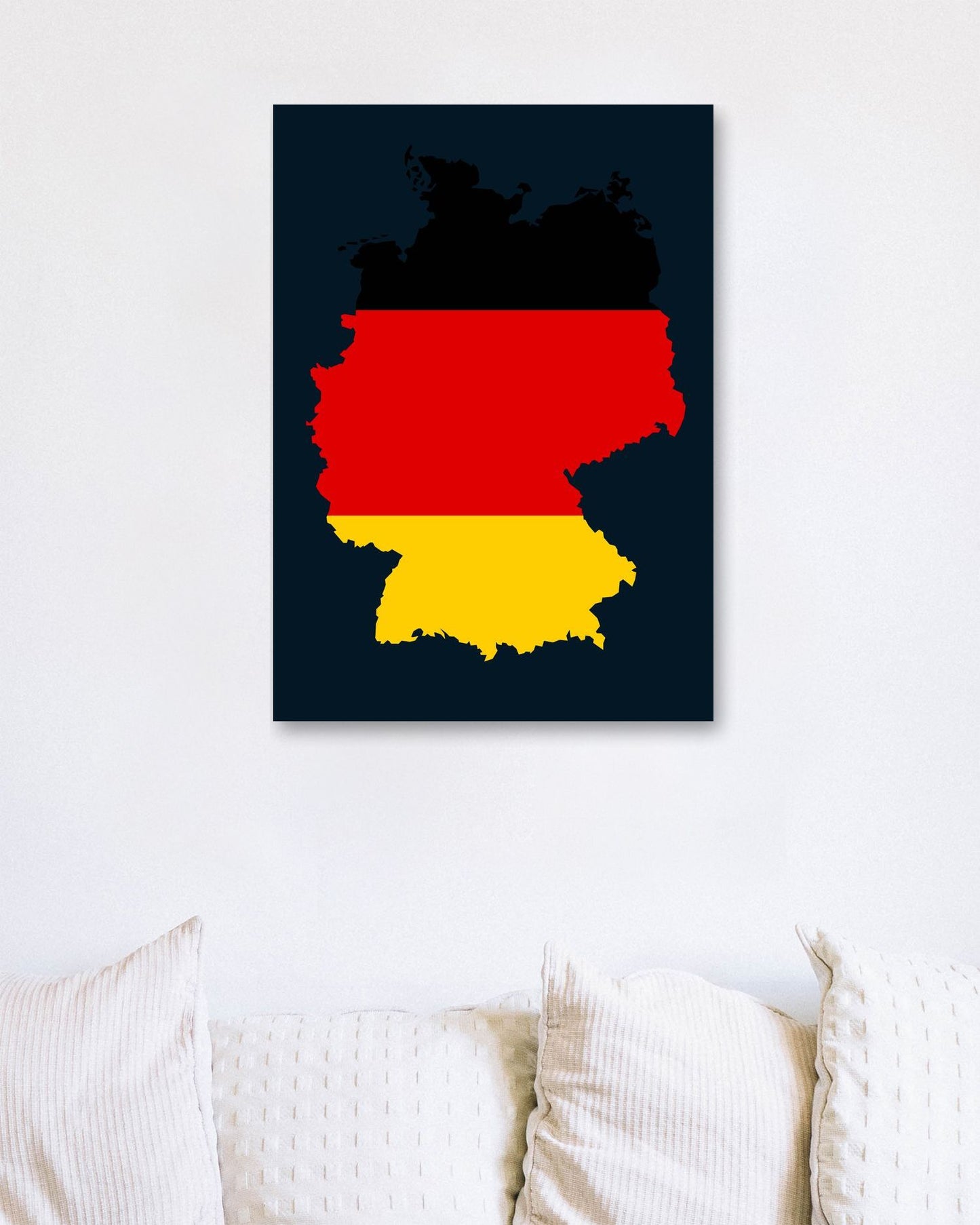 Map Area: Germany with Flag - @HidayahCreative