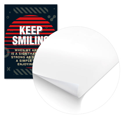 Quotes: Keep Smiling - @HidayahCreative