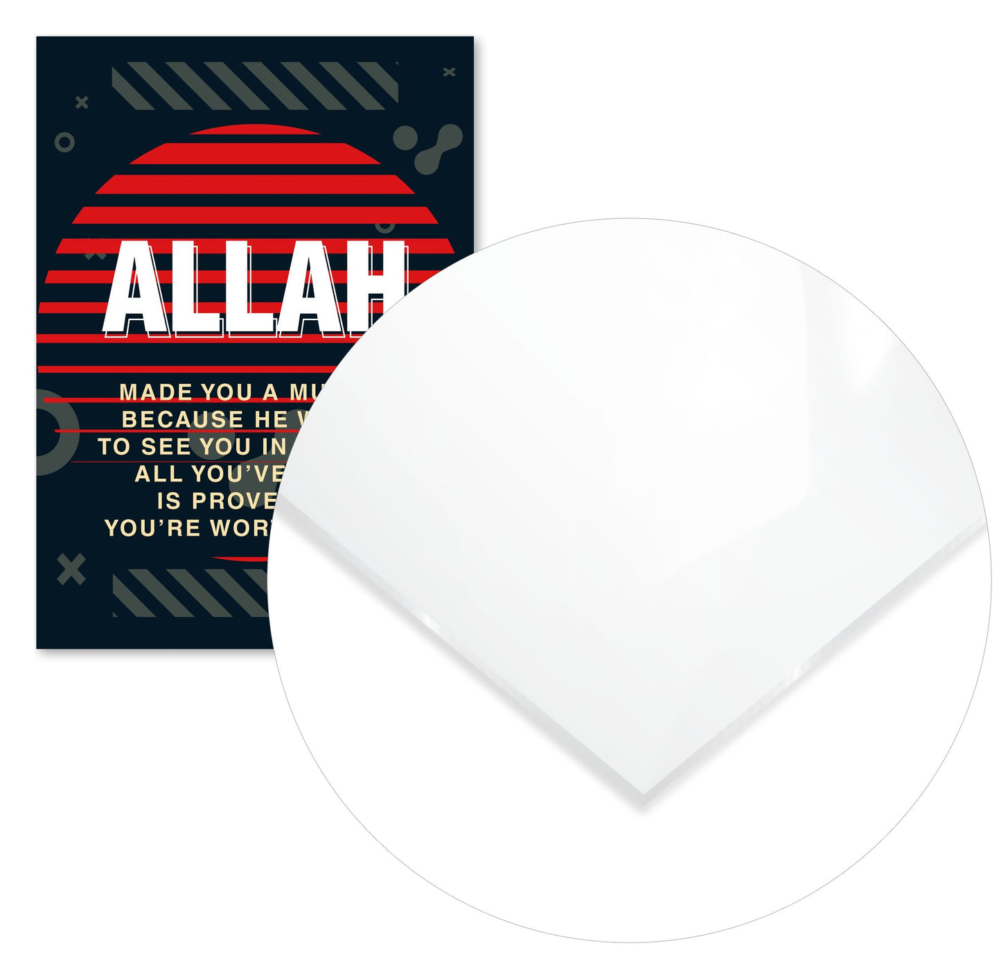 Quotes: Allah and Muslim - @HidayahCreative