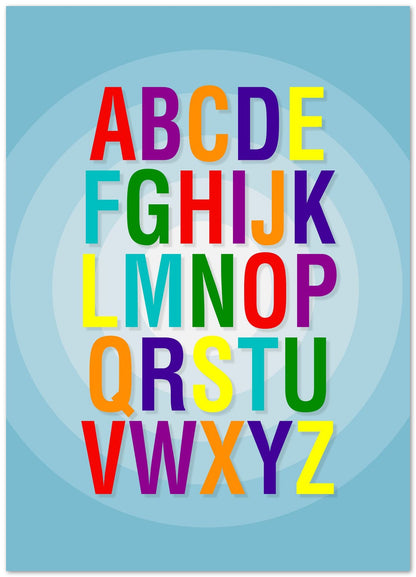 Uppercase Alphabet - @HidayahCreative