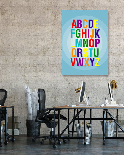 Uppercase Alphabet - @HidayahCreative