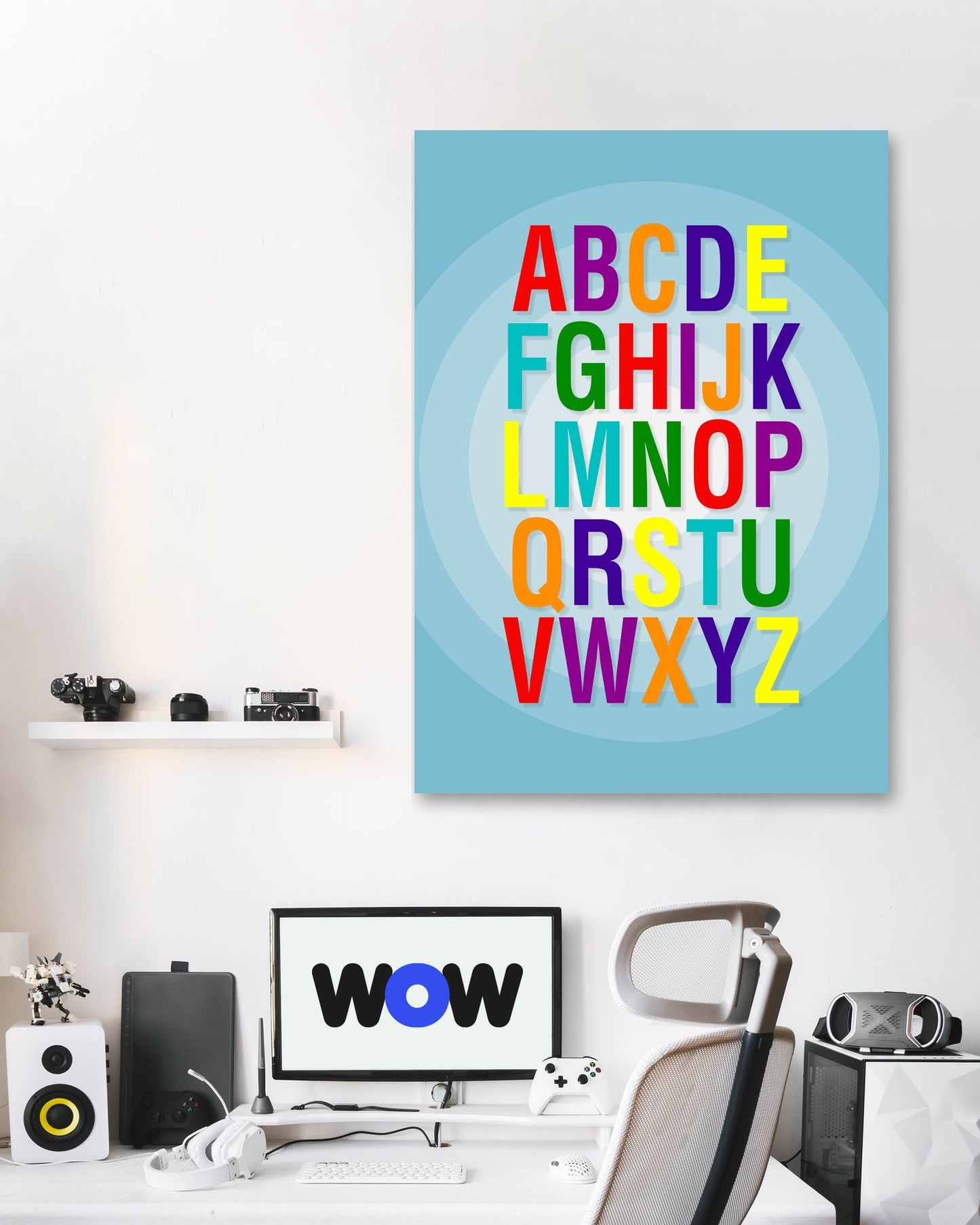 Uppercase Alphabet - @HidayahCreative