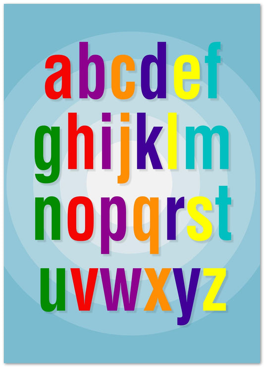 Lowercase Alphabet - @HidayahCreative