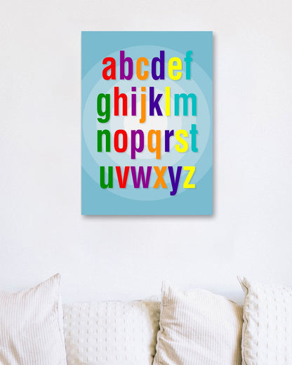 Lowercase Alphabet - @HidayahCreative