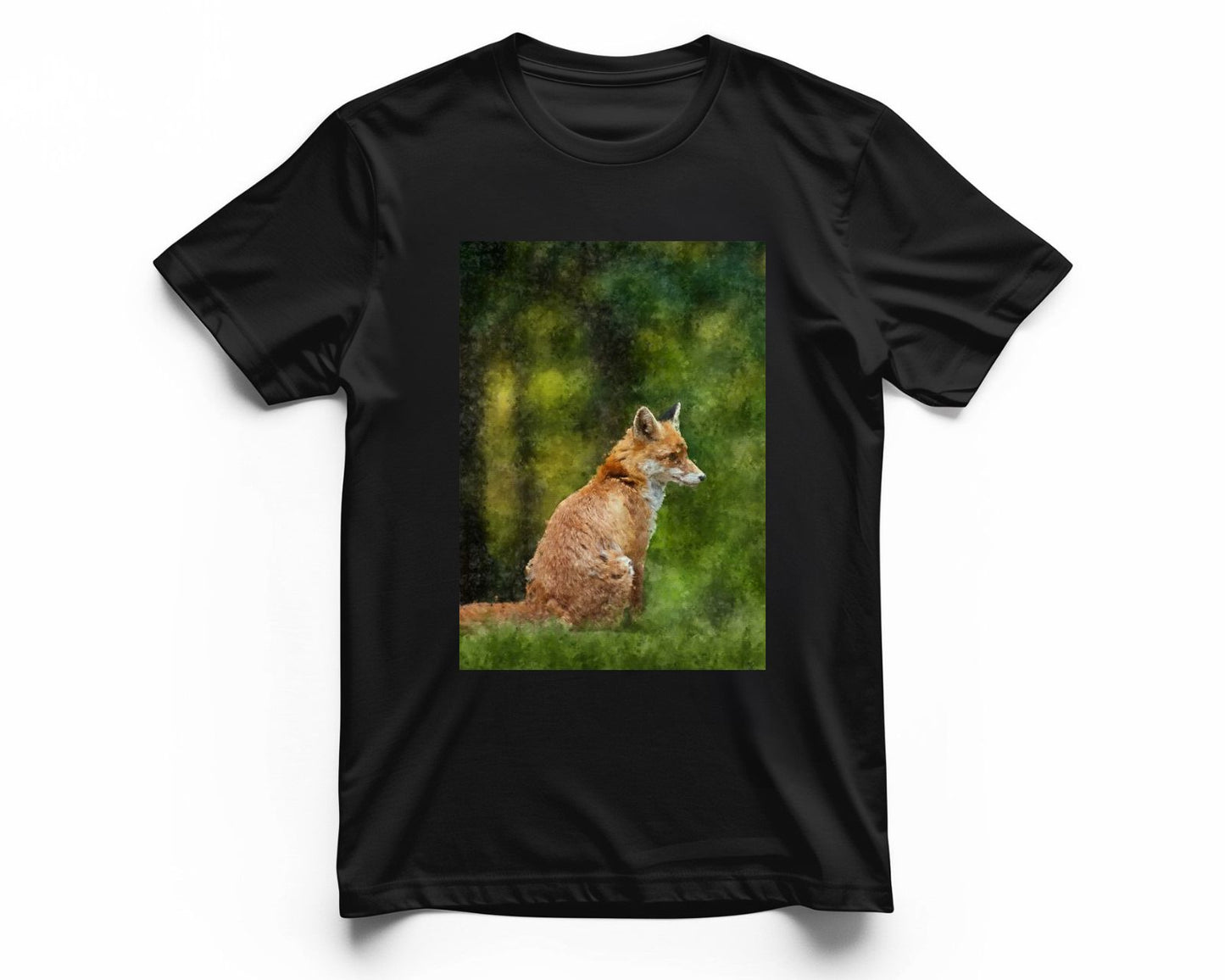 Alone Fox in Forest - @ahobang