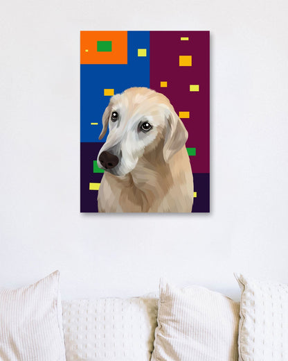 dog popart - @msheltyan