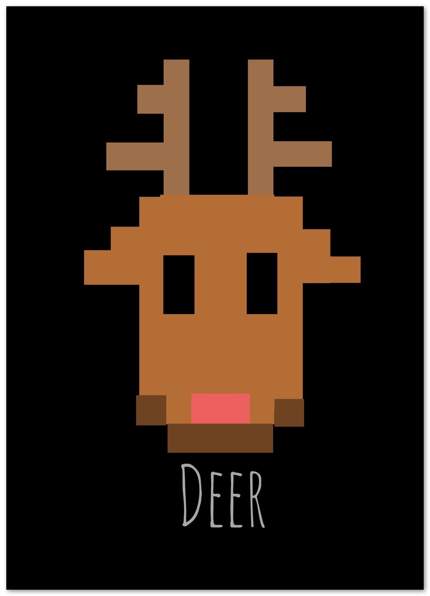 deer pixel animal - @msheltyan