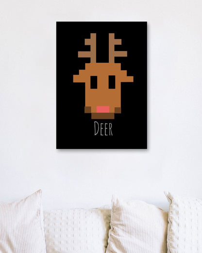 deer pixel animal - @msheltyan