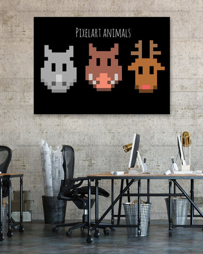 pixel animal icon - @msheltyan