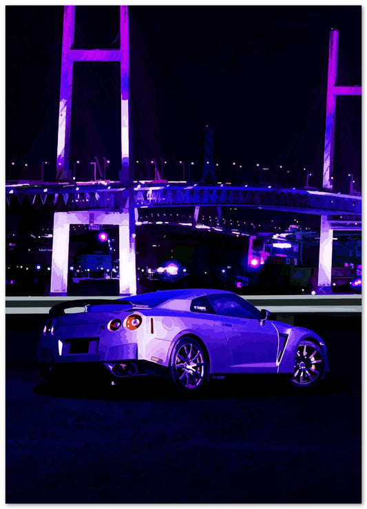 Back Nissan GTR R35 - @nueman