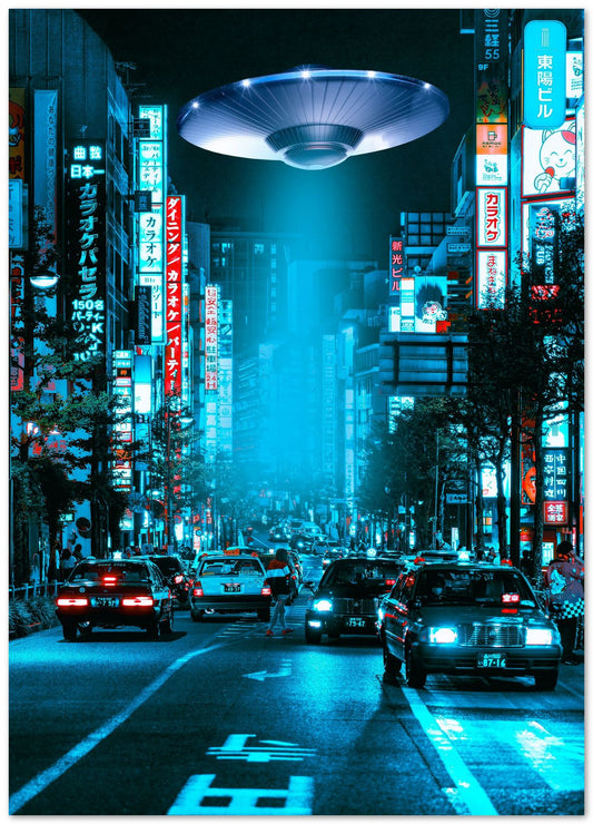 Tokyo Street 2077 UFO - @JeffNugroho