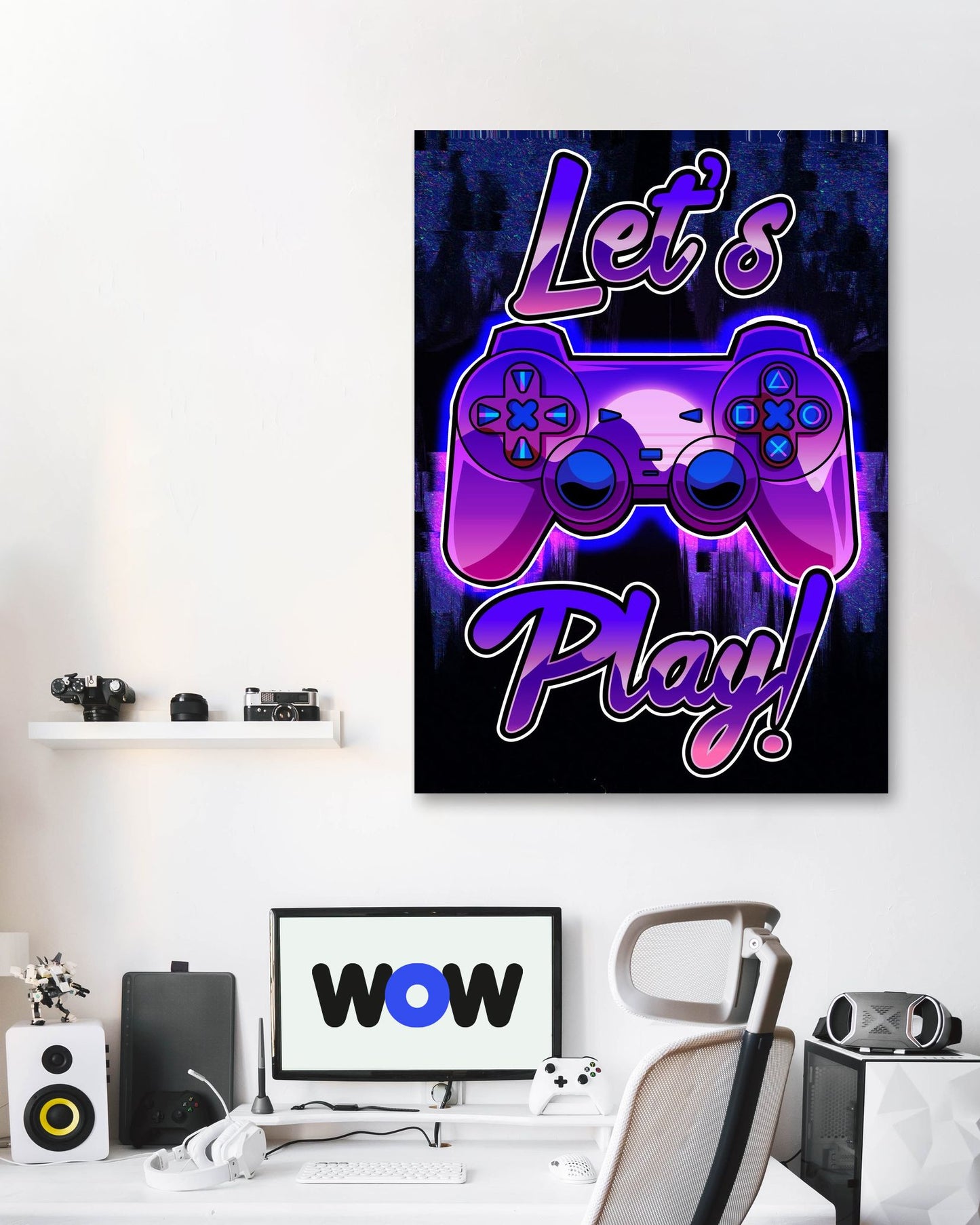 Let's Play Game! Gaming Quotes Synthwave - @IlhamQrov