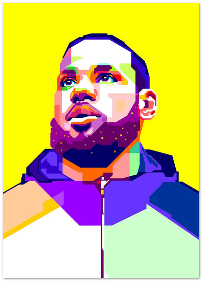 Lebron James in WPAP - @WPAPbyiant