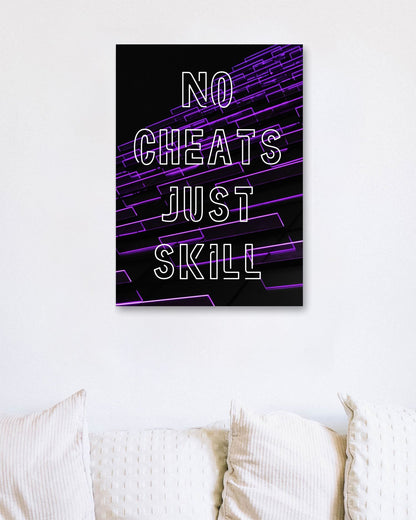 No cheats Just Skill - @VickyHanggara