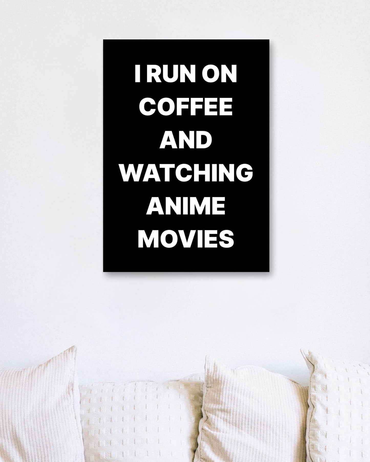 I run on coffee and watching anime movies - @VickyHanggara