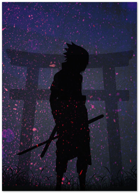 Sasuke Silhouette - @VickyHanggara